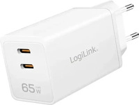 LogiLink PA0367, LogiLink Pr&uuml;fen (65 W, 2 Ports) (PA0367) Weiss