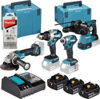Makita DLX4196JX1, Makita DLX 4196 (DLX4196JX1) Blau