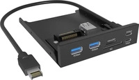 Icy Box IB-HUB1419-i3, Icy Box IB-HUB1419-i3 (4 Ports) (IB-HUB1419-i3) Schwarz