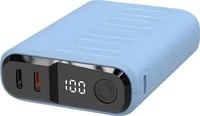RealPower 458442, RealPower Powerbank PB-10000C PD+ mit 3x Type-C,Purple (10000 mAh)