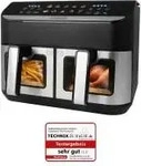 Gastroback 42586, Gastroback Fritteuse Duo Family 9 l (9 l) (42586) Silber/Schwarz