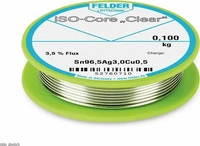 Felder Lottechnik 52760710, Felder Lottechnik Clear SAC305, 0.10 kg, 0.75 mm
