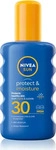 NIVEA 85402, NIVEA Protect & Moisture Sonnenspray LSF 30 (SPF 30, 200 ml)...
