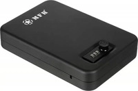Mfh Sicherheitskassette, schwarz, Metall, mit Zahlenschloss (33510735)