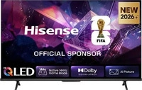 Hisense 20018520, Hisense 43E7S PRO (43", QLED, 4K, DE) (20018520) Schwarz