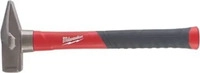 Milwaukee Fiberglas Schlosserhammer, Stiel mit Softgripummantelung, hoher