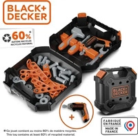 Smoby 7600360938, Smoby Black+Decker Werkzeugkoffer (7600360938)