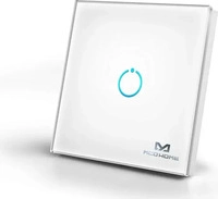 MCO Home MCOETPS411, MCO Home Z-Wave+ Glas Wandschalter 1-fach (MCOETPS411)...