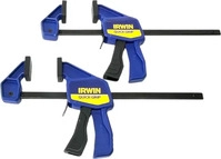 Irwin T5462EL7, Irwin Einhandzwinge (150 mm) (T5462EL7) Schwarz/Gelb/Blau