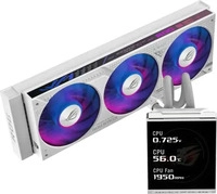 ASUS 90RC01S2-B0EAY0, ASUS ROG Strix SLC IV 360 ARGB LCD White (90RC01S2-B0EAY0)