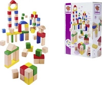 Eichhorn 100021254, Eichhorn EH Holzbausteine Bunt /Natur (100021254)