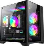 GameMax 9101-0000R0191, GameMax Infinity Mini BK (ATX, Flex-ATX, ITX)