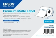 Epson C33S045739, Epson Premium Glatt matt (203 mm) (C33S045739) Weiss