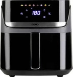 Domo DO551FR, Domo Heissluft-Fritteuse 2800 W Schwarz, Silber (DO551FR)