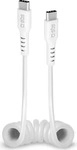 SBS TECABLETYPCCS1W, SBS USB-C auf USB-C Spiralkabel, 1 Meter (1 m, USB 3.2 Gen 1)