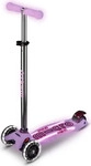 Micro MMD378, Micro Scooter Maxi Deluxe Glow LED Plus Luminous Purple (MMD378)