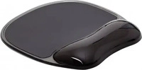 Q-Connect Mauspad, Gel, mit Handgelenkst&uuml;tze, schwarz (47273722)
