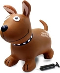 Jamara 466004, Jamara H&uuml;pftier Dog Brown mit Pumpe (466004) Braun