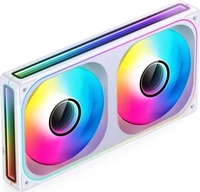 Jonsbo ZB-240W, Jonsbo ZB-240 Infinity Mirror ARGB PWM L&uuml;fter - 240mm, weiss (240