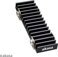 Akasa A-M2HS02-BK, Akasa Gecko Pro K&uuml;hlk&ouml;rper f&uuml;r M.2 SSDs - Aluminium
