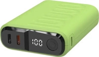 RealPower 458438, RealPower Powerbank PB-10000C PD+,3xType-C,hellgr&uuml;n (10000 mAh)