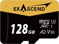 Exascend ES117903, Exascend Catalyst w/ Adapter UHS-I SD Card(V30) 128GB...