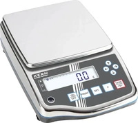 kaiserkraft PWS 8000-1, kaiserkraft Pr&auml;zisionswaage (PWS 8000-1) Silber/Schwarz