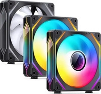 Jonsbo ZL-120B, Jonsbo ZL-120B PWM ARGB L&uuml;fter 3er Pack, regul&auml;re Ausrichtung -