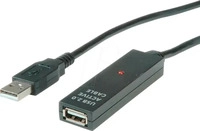 Value 12.99.1111, Value USB2.0 aktive Kabelverl&auml;ngerung (USB 2.0) (12.99.1111)