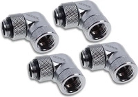 Alphacool 17617, Alphacool Eiszapfen Winkeladapter 90?? drehbar G1/4 AG auf G1/4 IG -