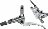 Shimano Scheibenbremsen-Set ALFINE BR-S7 mit BL-S7000 vorne silber (Vorne +...
