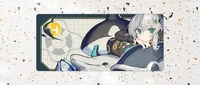 Hyte MOU-HYTE-GHOSTY, Hyte Offshore Desk Pad (mehrfarbig) (XXL) (MOU-HYTE-GHOSTY)