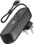 SBS TETRBB5000PD20, SBS Powerbank (5000 mAh, 20 W, 18 Wh) (TETRBB5000PD20) Schwarz