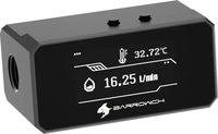 Barrow FBFT08, Barrow Flussmeter OLED - schwarz (FBFT08)