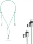 Intenso 7991007, Intenso Handykette als Lade- + Datenkabel USB-C bis 1,65m gr&uuml;n