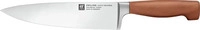 Zwilling 1035144, Zwilling Vier Sterne Woods Kochmesser 20 cm (20 cm) (1035144) Braun
