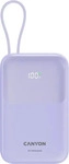Canyon CNS-CPB101PU, Canyon power bank OnPower 101 built-in cable 10000 mAh...