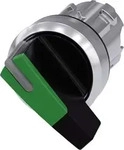 Siemens 3SU1052-2CF40-0AA0, Siemens Knebelschalter 2stuf bel.b gn rechteck