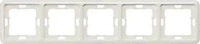 Siemens 5TG1815, Siemens 5fach Rahmen 5TG1815 (5TG1815) Weiss