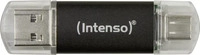 Intenso 3539470, Intenso USB 16GB TWIST LINE 3.2 Gen1+USB-C Anthracite (16 GB, USB-A,