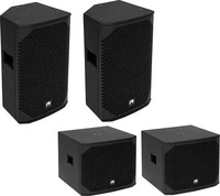 Omnitronic 20000531, Omnitronic PA Set AZX passiv XL (Passiv, 1x 300 W)...