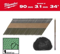 Milwaukee 4932492604, Milwaukee 34&deg; D-Head 90 mm / RS / B / SC1 - 2.200 pc