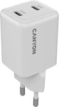 Canyon CNS-CUW35CC, Canyon Adapter-Ladeger&auml;t CU35CC GaN 35W 2xPD EU Weiss (35...