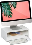 Relaxdays Monitorst&auml;nder (4052025501648) Weiss