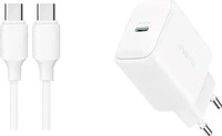 Joyroom JR-TCF20WCC, Joyroom PD 20W USB-C Fast Charger with 60W USB-C to USB-C...