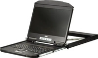 Aten CL3100NX SP, Aten CL3100NX ES Kurze Tiefe Single Rail 18,5"-LCD Konsole...
