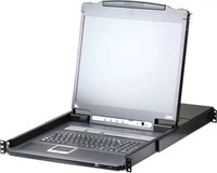 Aten CL5708iN D, Aten CL5708iN LCD KVM Switch Over IP, USB-PS/2,VGA, 8-Ports Deutsch