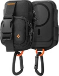 Spigen AFA09338, Spigen Portable Organizer Pouch SnapZip MagSafe black...