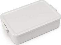 Brabantia 203121, Brabantia Lunchbox Make & Take 25.5 x 16.7 x 6 cm, Hellgrau