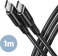 Axagon BUCM-CM10AB, Axagon BUCM-CM10AB USB-C zu USB-C 2.0 Kabel, 1m, PD 60W, 3A,